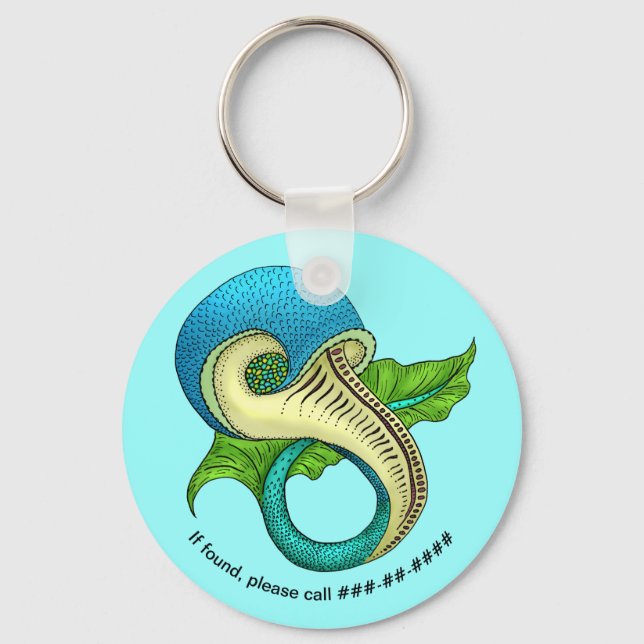 Odd Fish Keychain Nyckelring (Framsida)