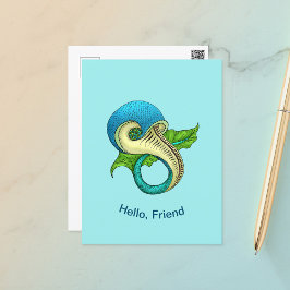 Odd Fish-vykort Vykort