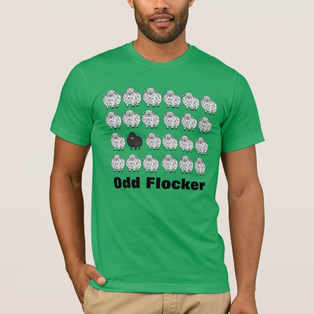 Odd Flocker Sheep T-Shirt (Framsida)