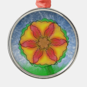 Odd Flower Julgransprydnad Metall