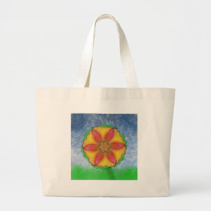 Odd Flower Jumbo Tygkasse