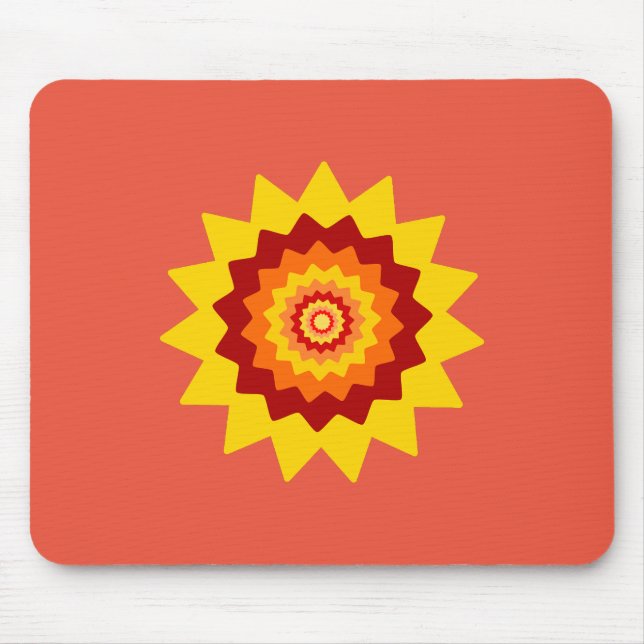 Odd Flower Mousepad Musmatta (Framsidan)