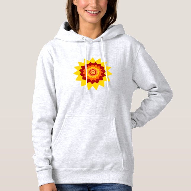 Odd Flower Women's Hoodie T Shirt (Framsida)