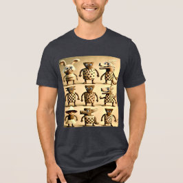 Odd Friends - Checker & Dots CreatFamily Poste T Shirt