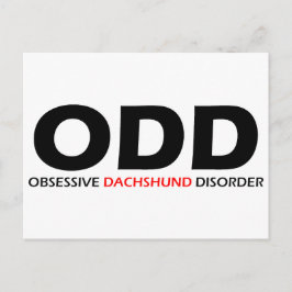 ODD - överdriven doseringsstörning Vykort