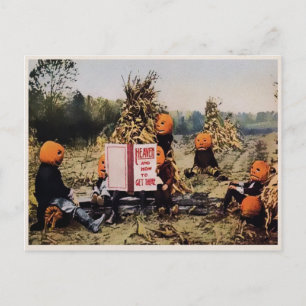 Odd Pumpkin-vykort Vykort