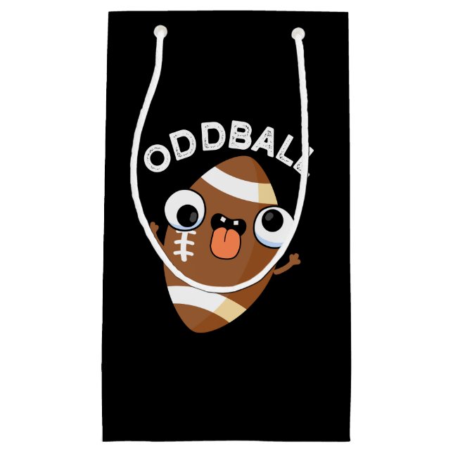 Oddball Funny Football Pun Mörk BG (Framsidan)