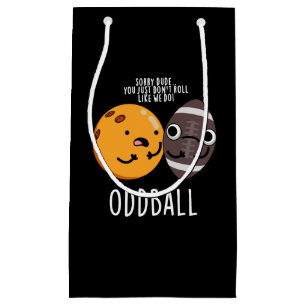 Oddball Funny Football Pun Mörk BG