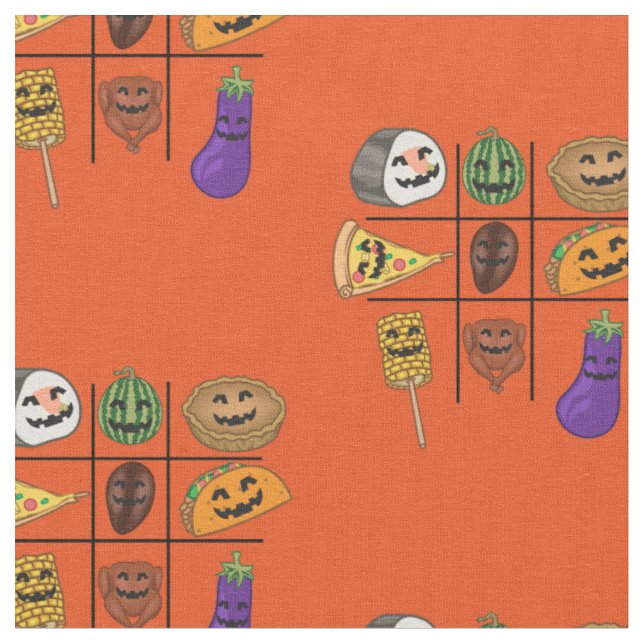 Oddball Jack o'lantern Medley Thunder_Cove Tyg (Närbild)