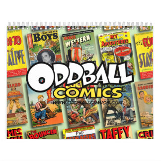 Oddball Tecknads Calendar Kalender