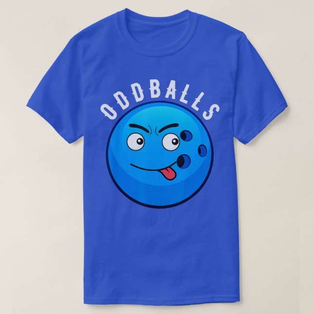 Oddballs  Classic Bowling s Bowling League  T Shirt (Design framsida)