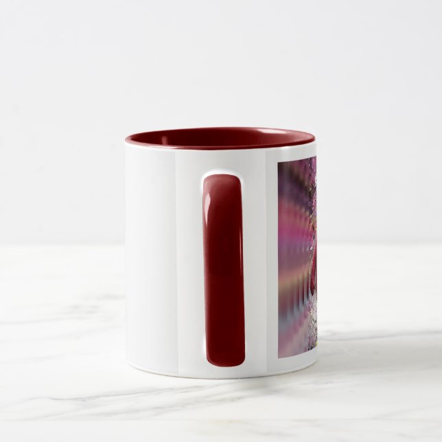 OddFriends Rosa Creature Mugg (Handtag)