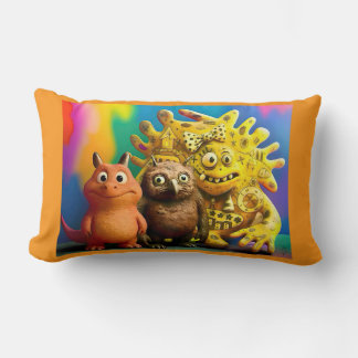 OddFriends Trio Colorful Pillow Lumbarkudde