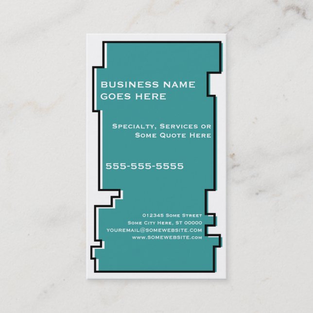 oddRex-pisar Visitkort (Framsida)