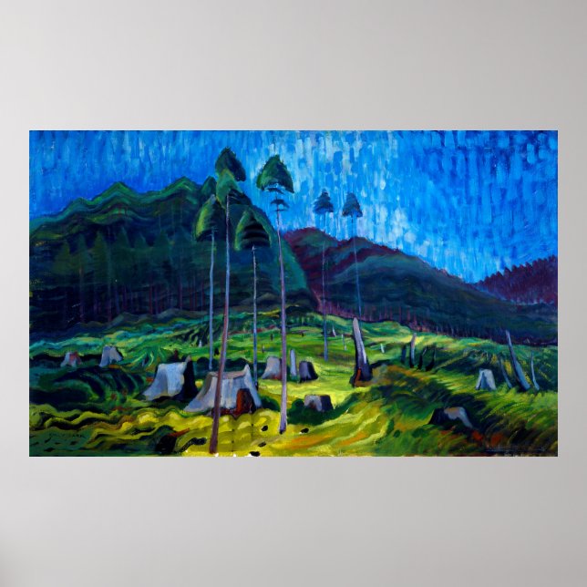 Odds and end by Emily Carr (1939) Poster (Framsidan)