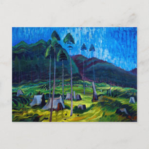 Odds and end by Emily Carr (1939) Vykort