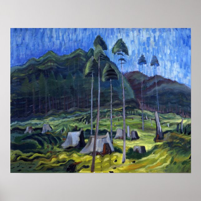 Odds and Ends av Emily Carr 20x16 Poster (Framsidan)