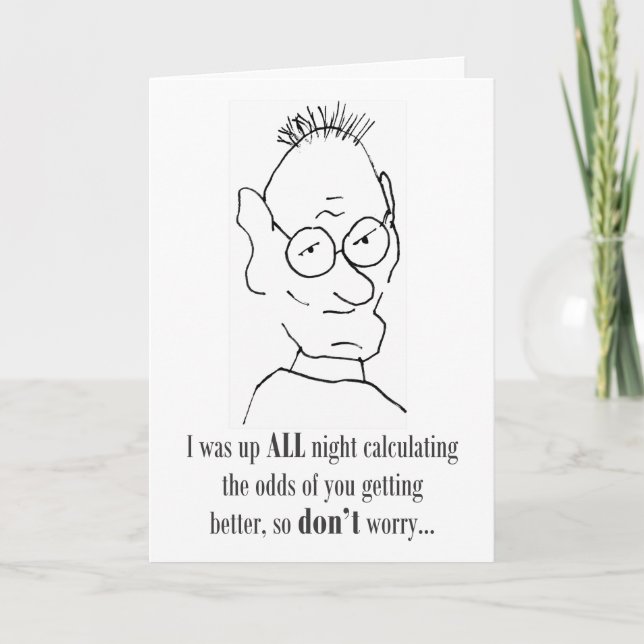 Oddsen att du blir bättre - kort (Framsida)