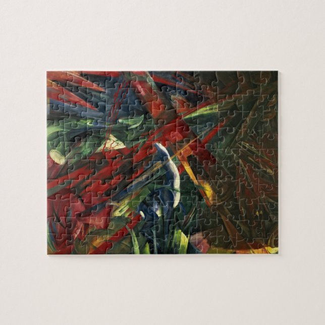 Öde av djuren, 1913 pussel (Horisontell)