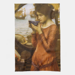 Öde av John William Waterhouse Kökshandduk