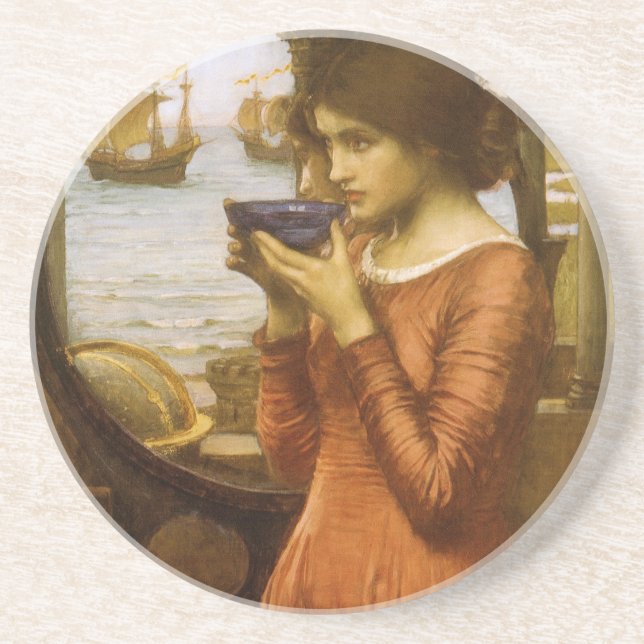 Öde av John William Waterhouse Underlägg (Framsidan)