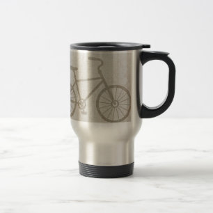 Öde för kärlek för fred för cykelvintagesportar resemugg