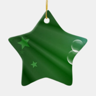 Öde för kärlek för fred för konst för Irland Julgransprydnad Keramik