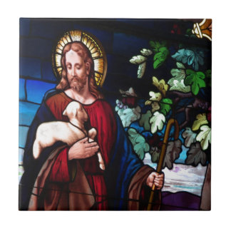 Öde för konst för design för Jesus KristusLamb Kakelplatta
