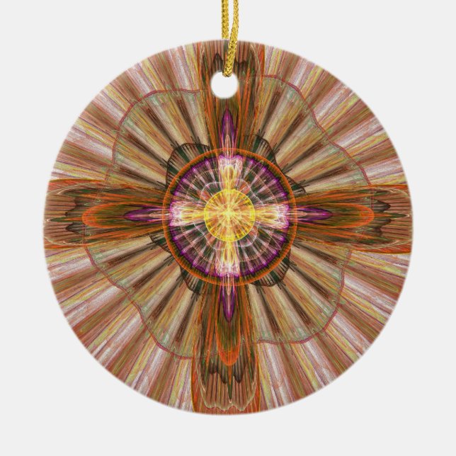 Öde Julgransprydnad Keramik (Framsidan)