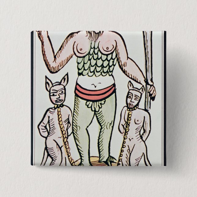 Öde tarotkort, fransk knapp (Framsida)