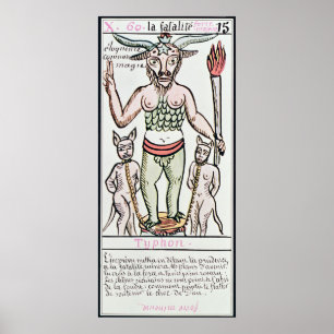 Öde tarotkort, fransk poster