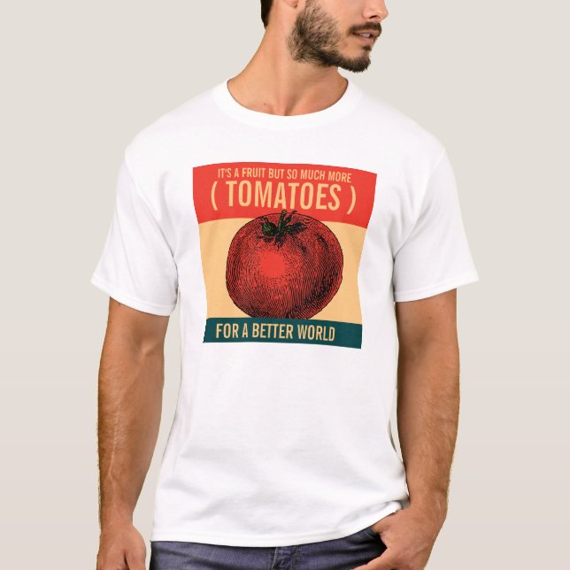 Ode till en tomatskjorta tee shirt (Framsida)