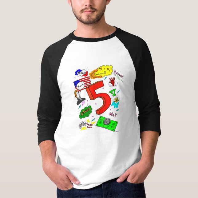 Ode till Fem Manar Raglan T-Shirt (Framsida)