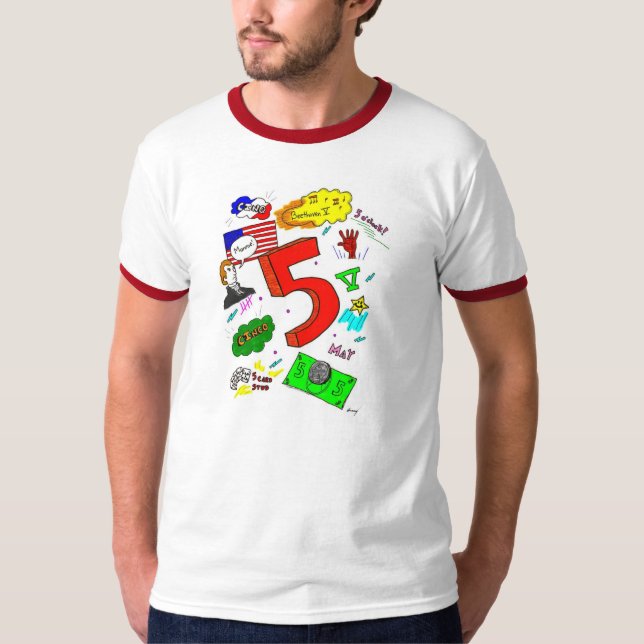 Ode till Fem Manar Ringer T-Shirt (Framsida)