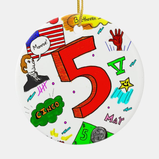 Ode till fem ornament (Framsidan)