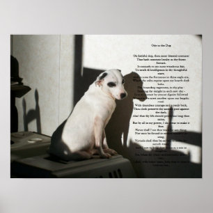 Ode till hunden poster