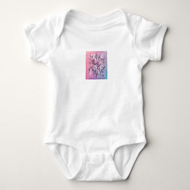Ode till Kärlek Baby Bodykostym av Poet Adiela Ako T Shirt (Framsida)