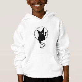 Ode till Kärlek Cat Hoodie av Poet Adiela Akoo T Shirt