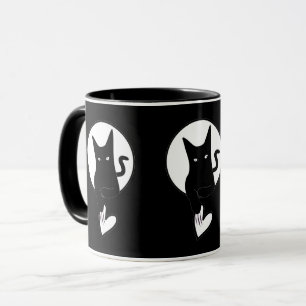 Ode till Kärlek Cat Mugg av Poet Adiela Akoo