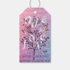 Ode till Kärlek Gift Märkre av Poet Adiela Akoo Presentetikett