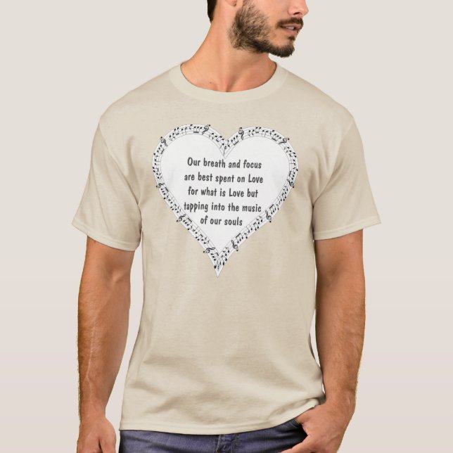 Ode till Kärlek T-Shirt av Poet Adiela Akoo (Framsida)