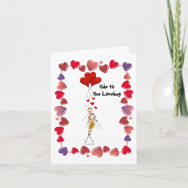 Ode till Lovebug Helgkort (Framsida)