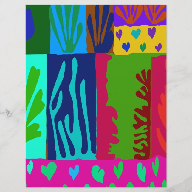 Ode till Matisse Collage (Framsida)