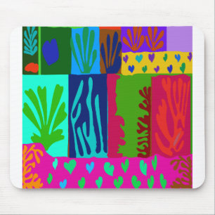 Ode till Matisse Collage Musmatta