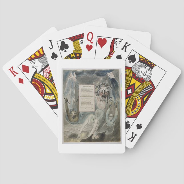 Ode till motgång, från "Thomas Gråtts Poems , Casinokort (Baksidan)