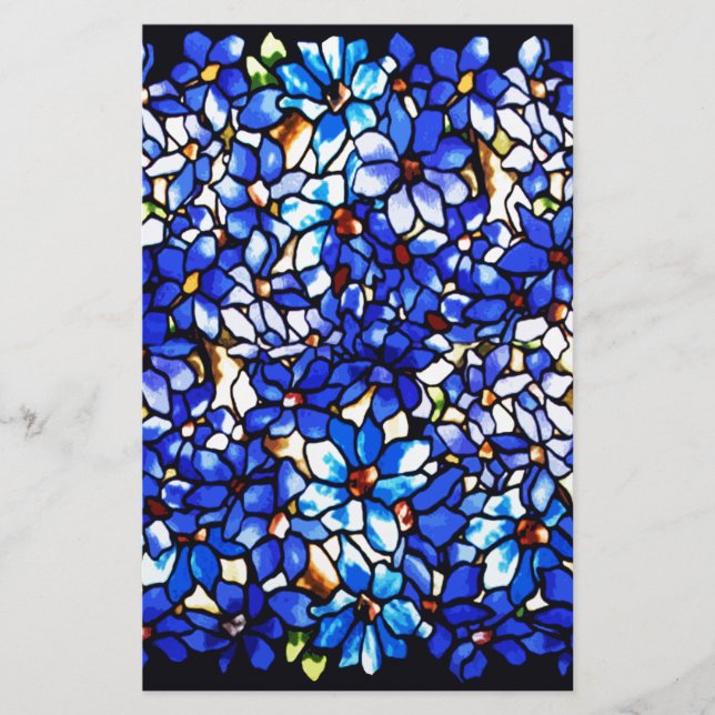 Ode till Tiffany Clematis Brevpapper (Framsida)