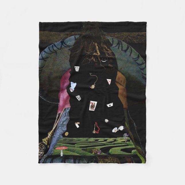 Ode till underland fleecefilt (Framsidan)