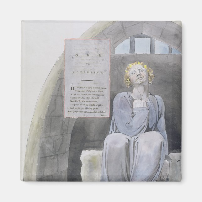 Ode to Adversity, design 37 från The Poems of Tho Magnet (Framsidan)