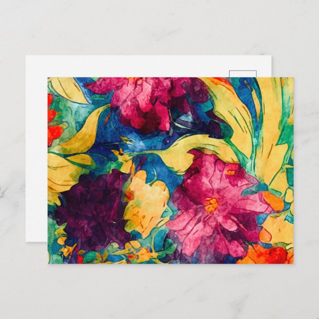 Ode to Spring Vykort (Fram/baksida)