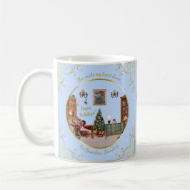 Ode to The Nutcracker Ballet Blue Customize Tile Kaffemugg